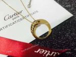 2018 Copy Cartier Leopard Pendant - Panther Necklace - Gold Chain